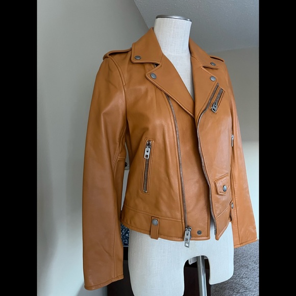 Brand New! Coach! Moto Jacket, Leather Jacket! - Picture 5 of 10